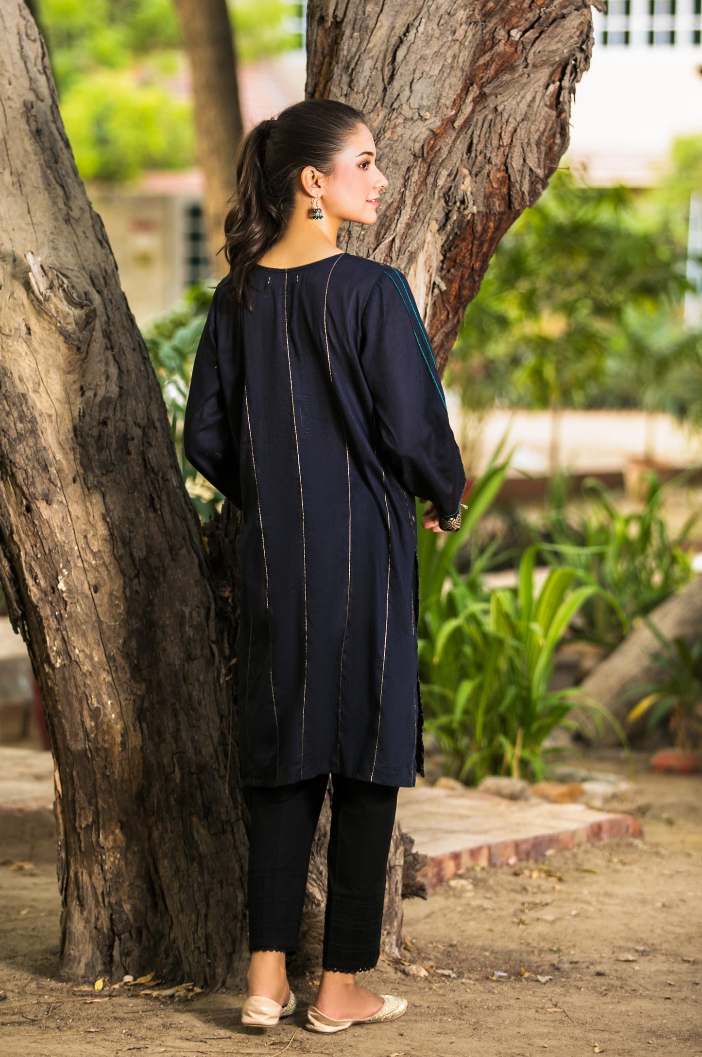 Stitched 1 Piece Embroidered Shirt