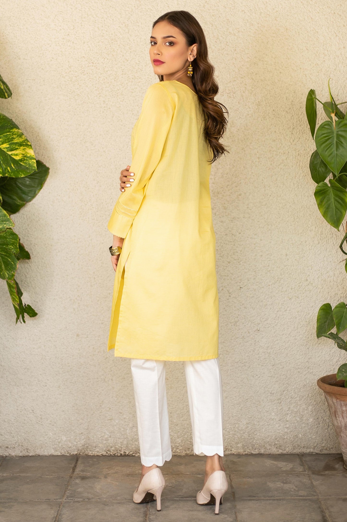 Stitched 1 Piece Embroidered Shirt