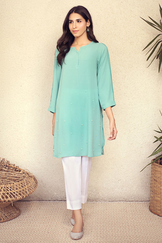 Stitched 1 Piece Embellished Shirt