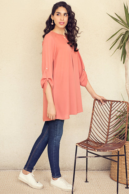 Stitched 1 Piece Embellished Shirt