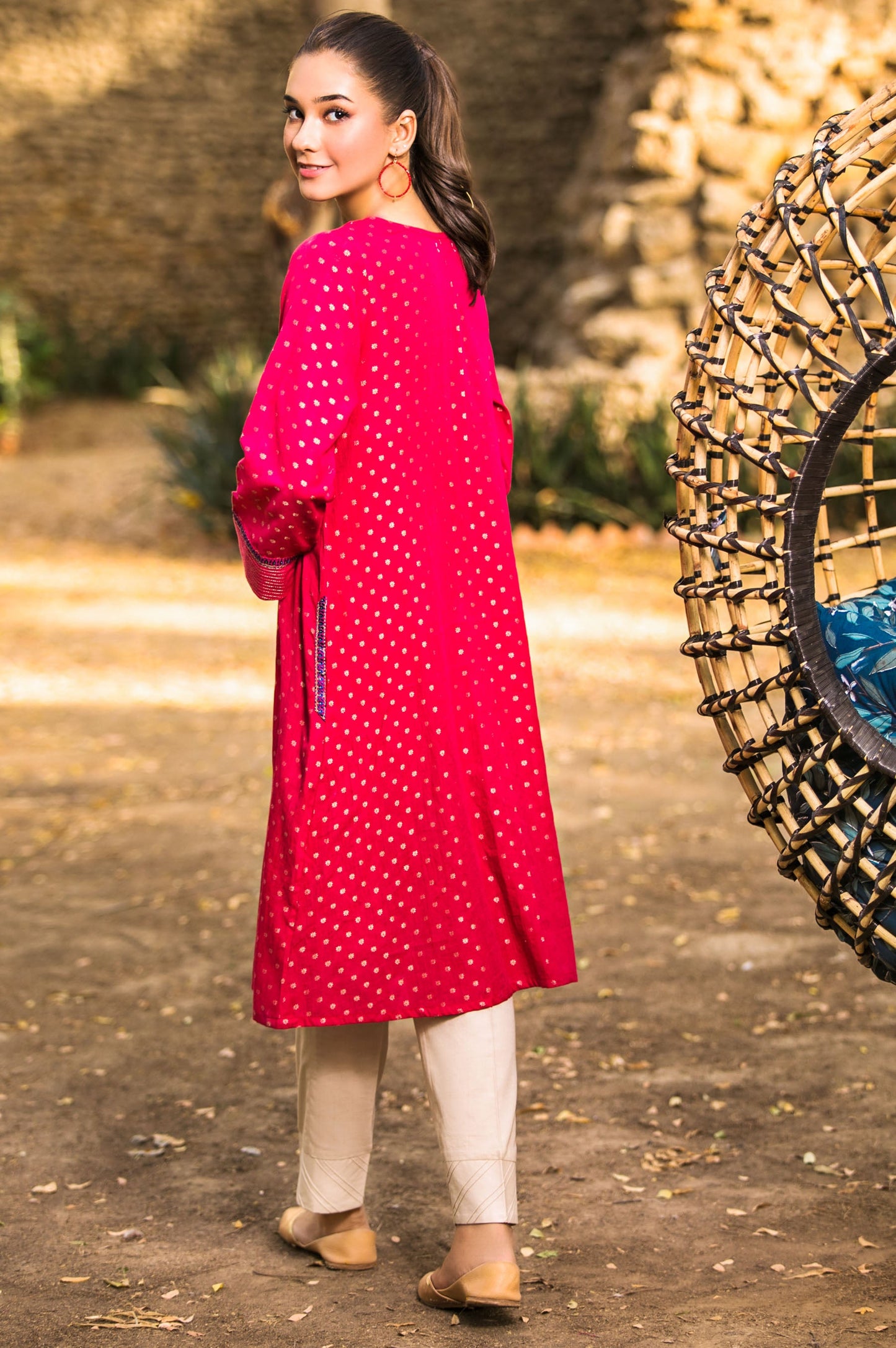 Stitched 1 Piece Embroidered Shirt