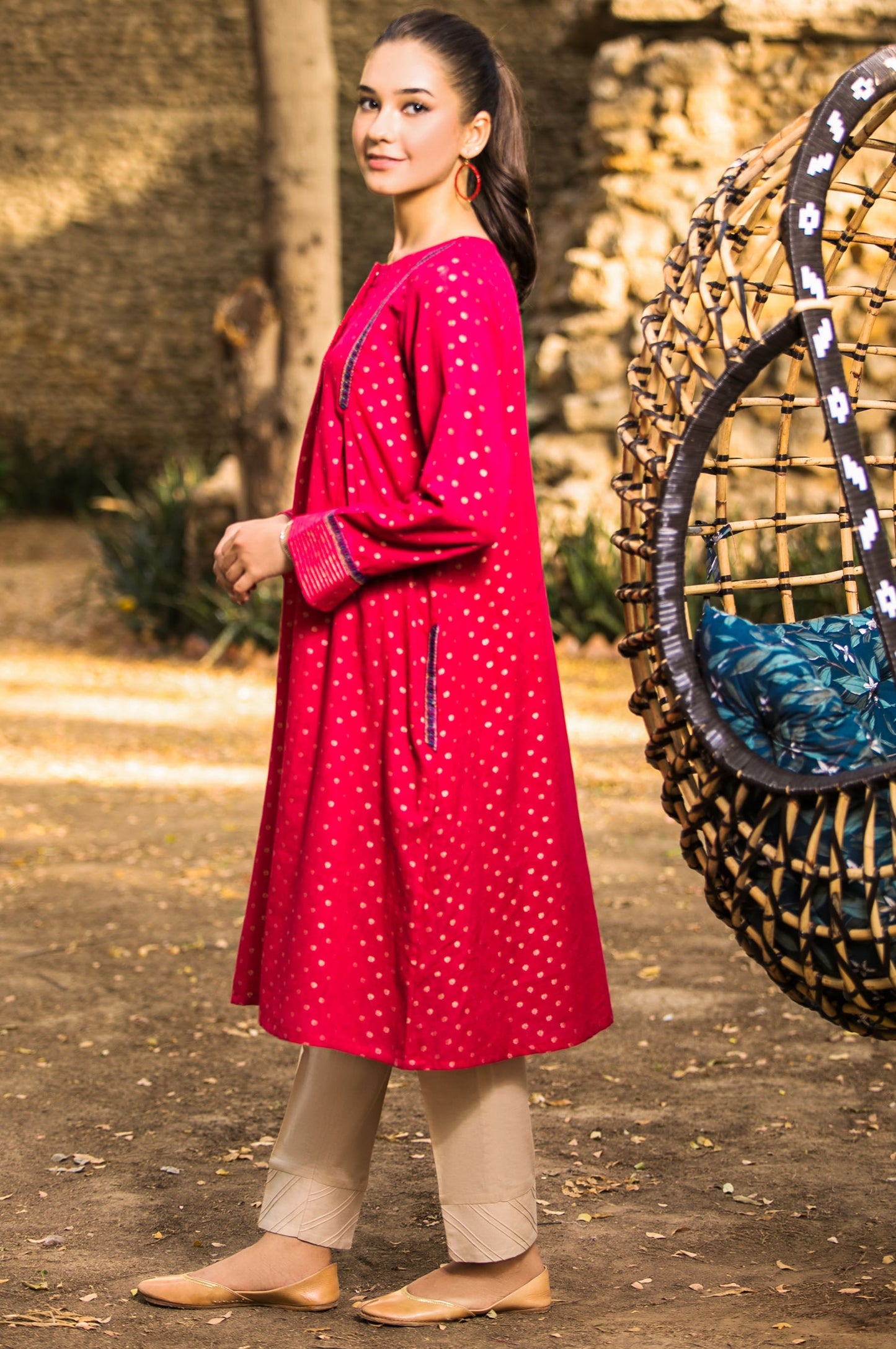 Stitched 1 Piece Embroidered Shirt