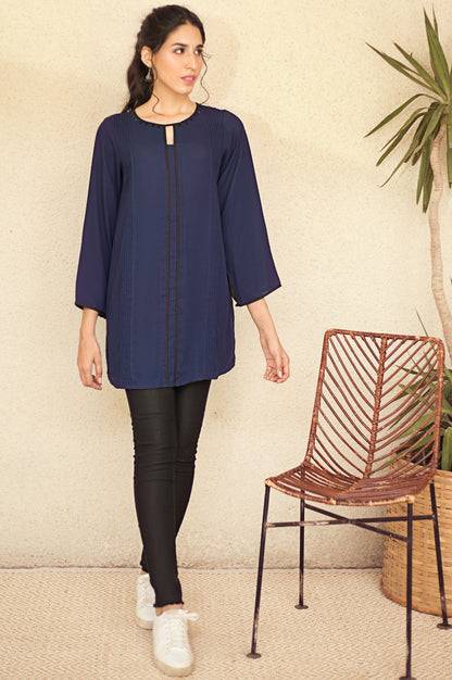 Stitched 1 Piece Embellished Shirt