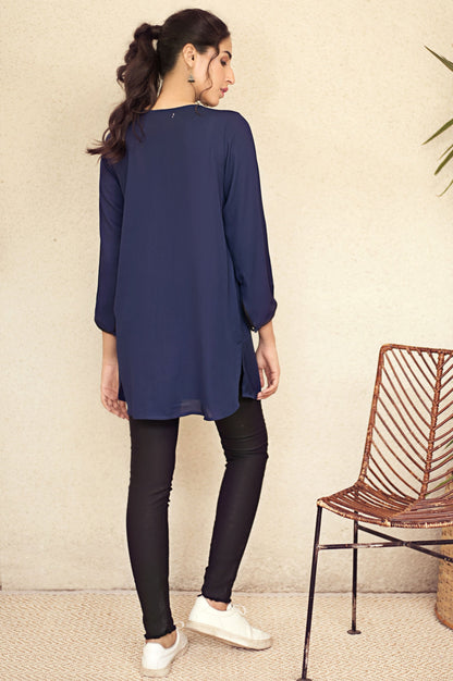 Stitched 1 Piece Embellished Shirt