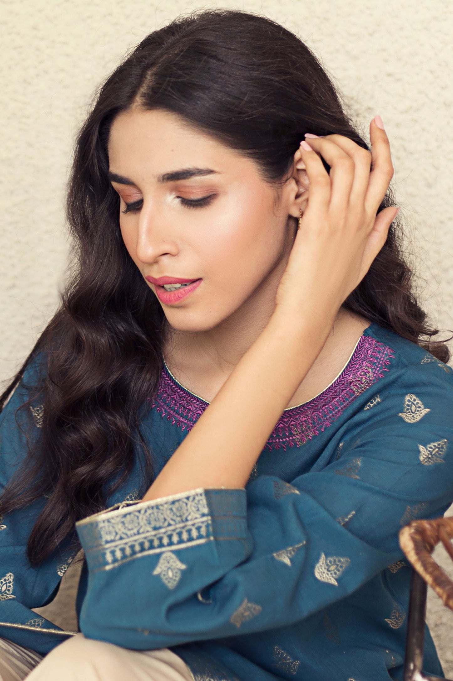 Stitched 1 Piece Embroidered Shirt