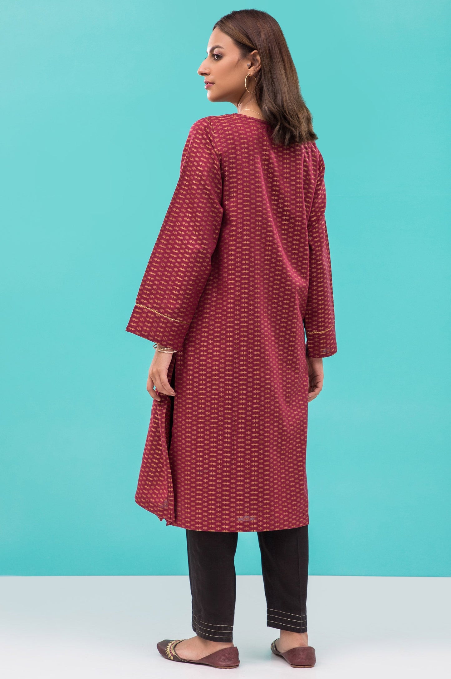 Stitched 1 Piece Embellished Shirt