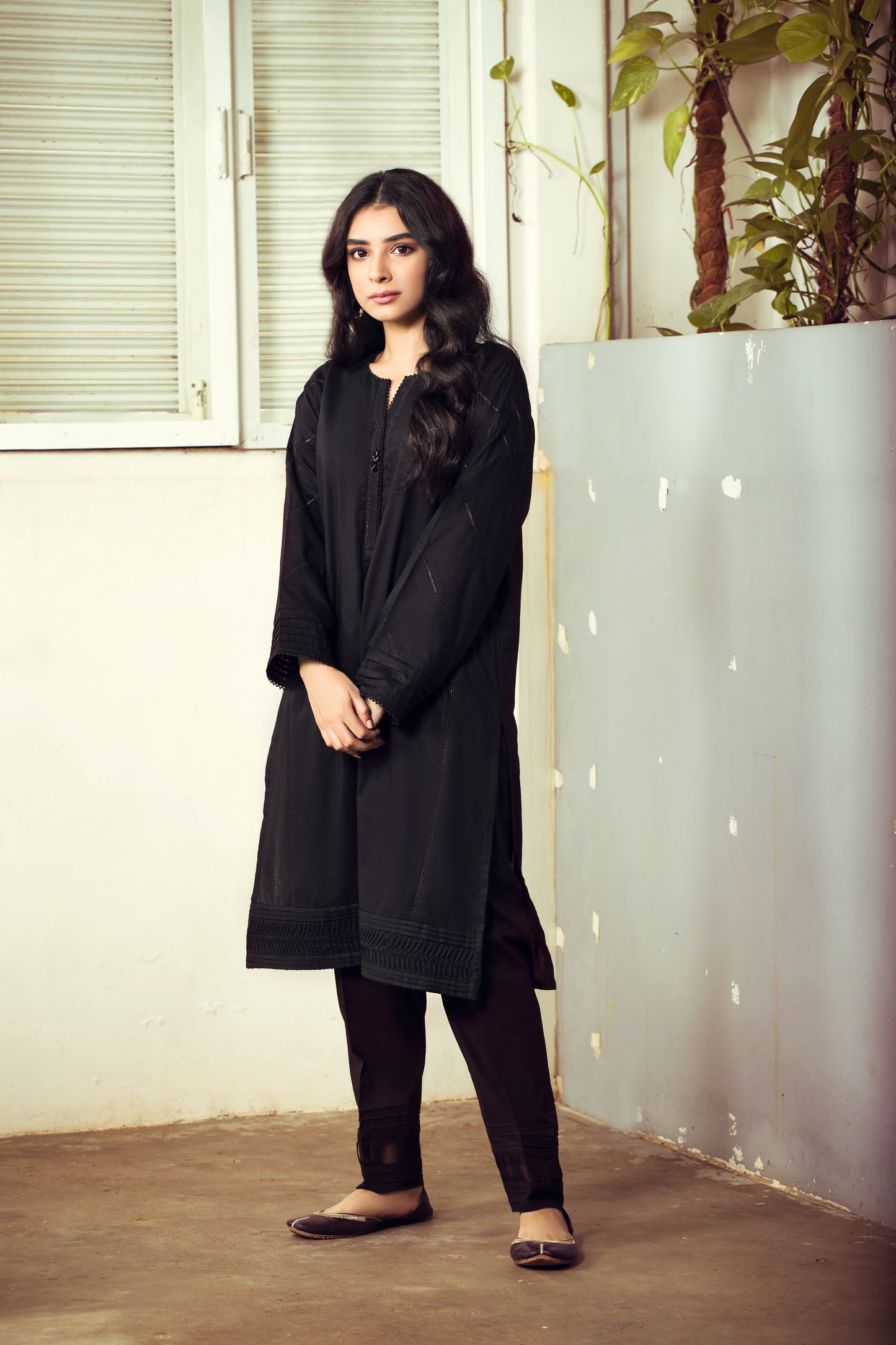 Stitched 1 Piece Embellished Shirt