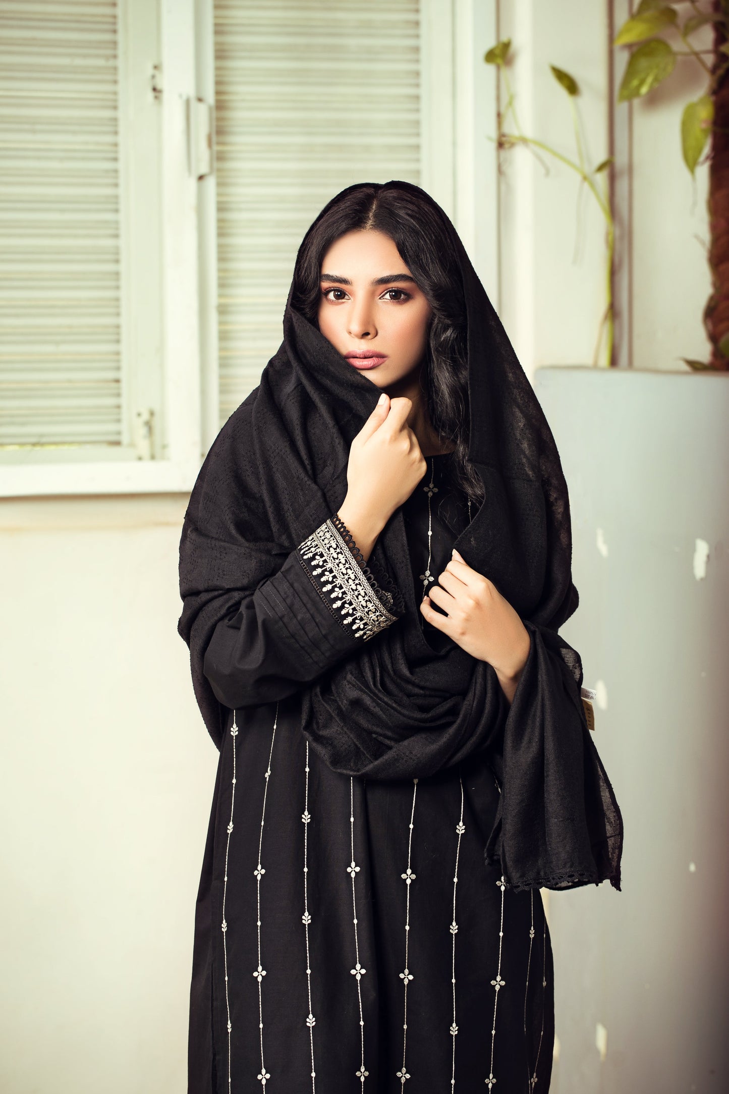 Stitched 1 Piece Embroidered Shirt