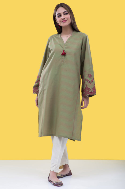 Stitched 1 Piece Embroidered Shirt