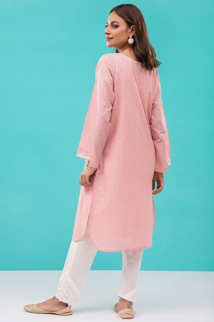 Stitched 1 Piece Embroidered Zari Lawn Shirt