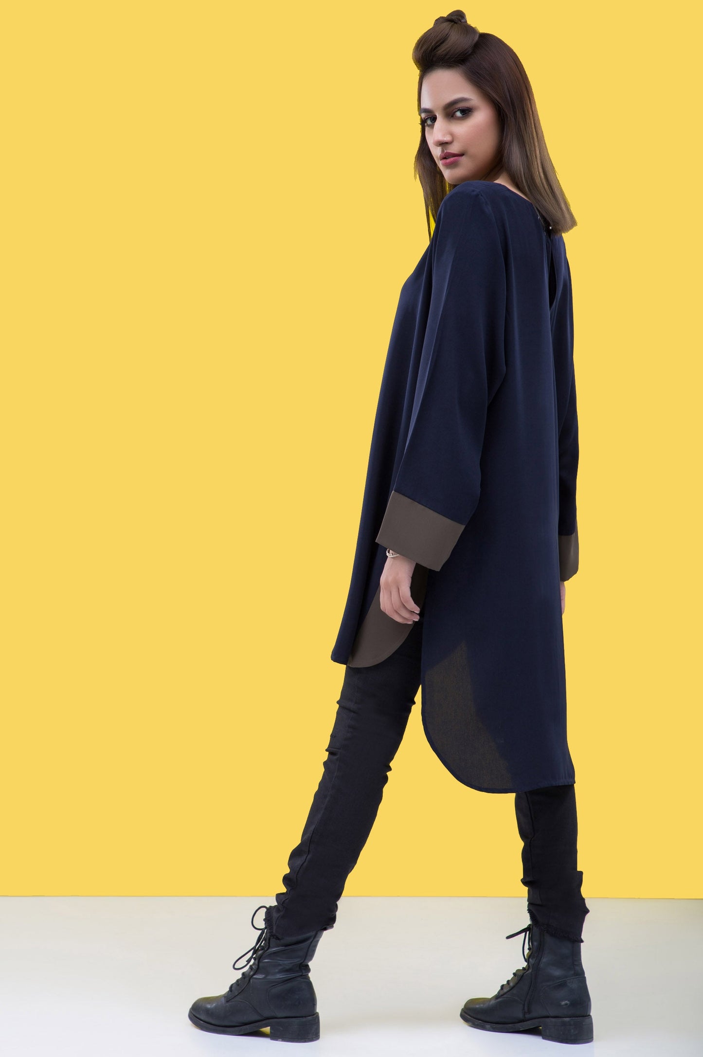 Stitched 1 Piece Embellished Shirt