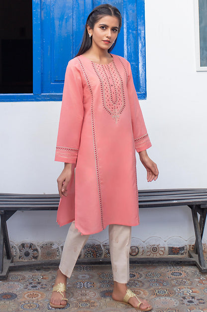 Stitched 1 Piece Embroidered Zari Masoori Shirt