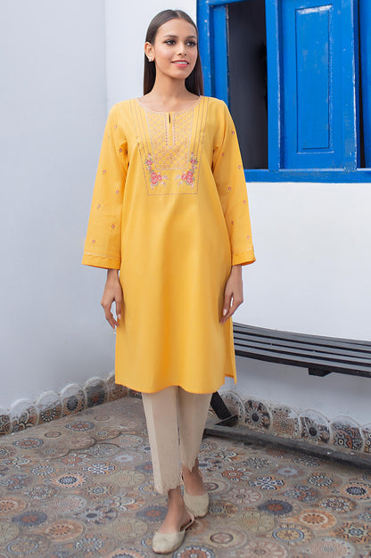 Stitched 1 Piece Embroidered Zari Masoori Shirt