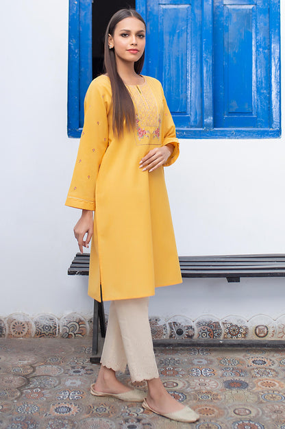 Stitched 1 Piece Embroidered Zari Masoori Shirt