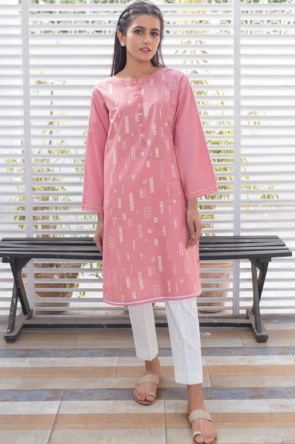 Stitched 1 Piece Embroidered Cambric Shirt