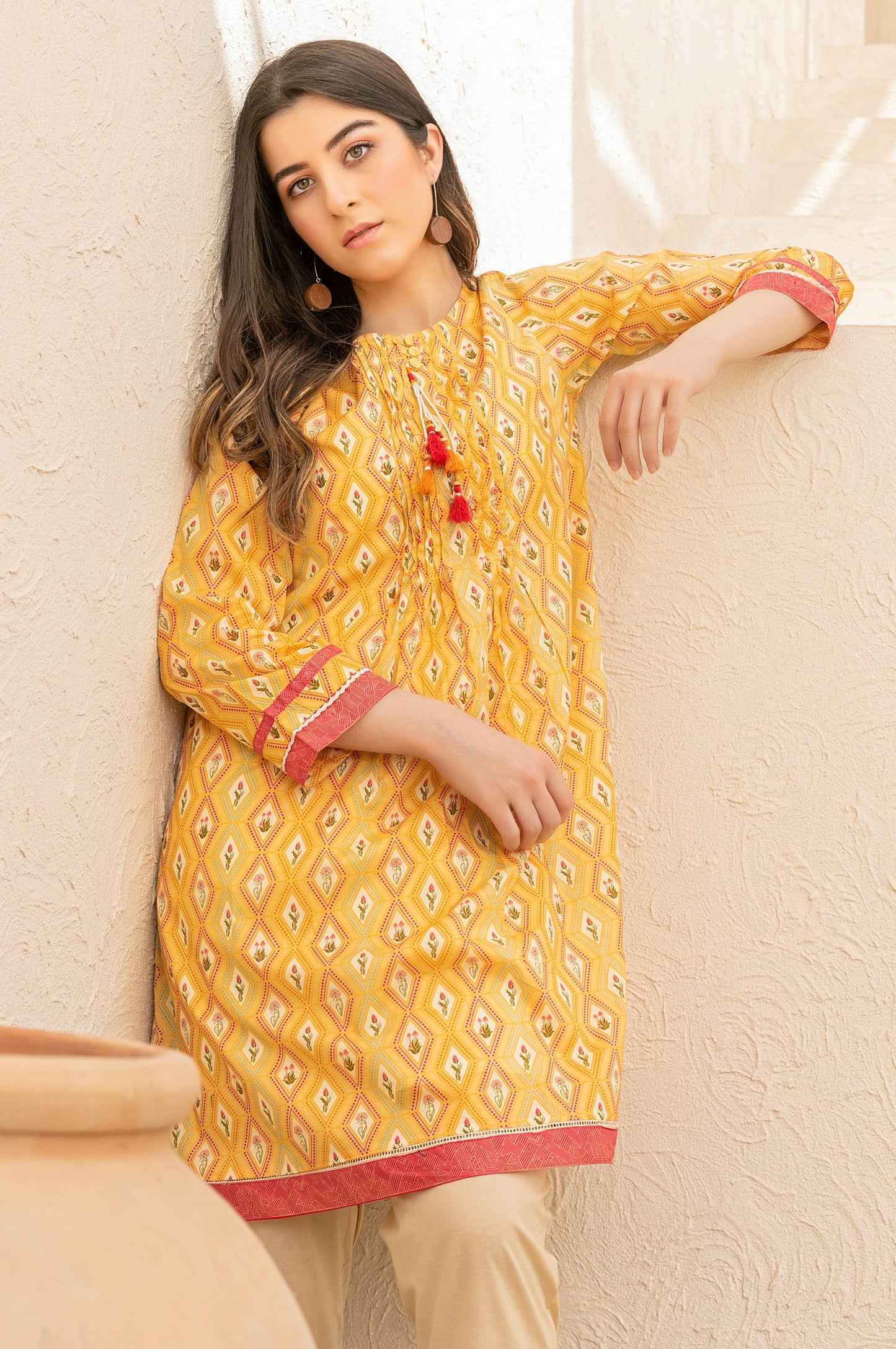 Stitched 1 Piece Digital Printed Lawn Shirt