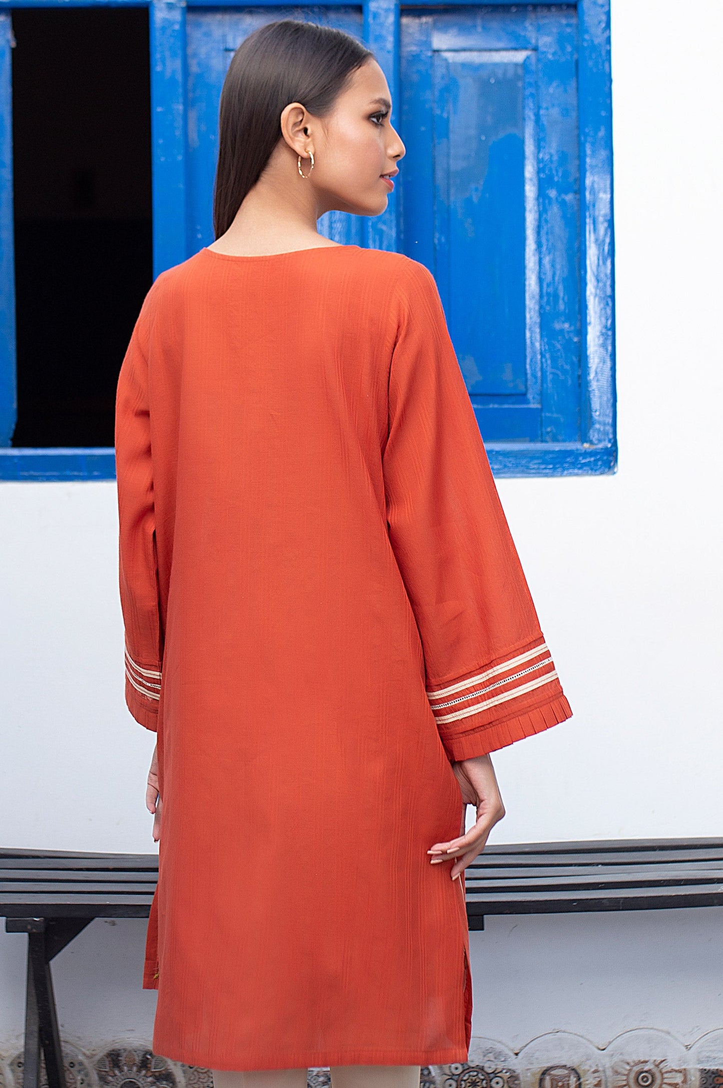 Stitched 1 Piece Dyed Doria Shirt