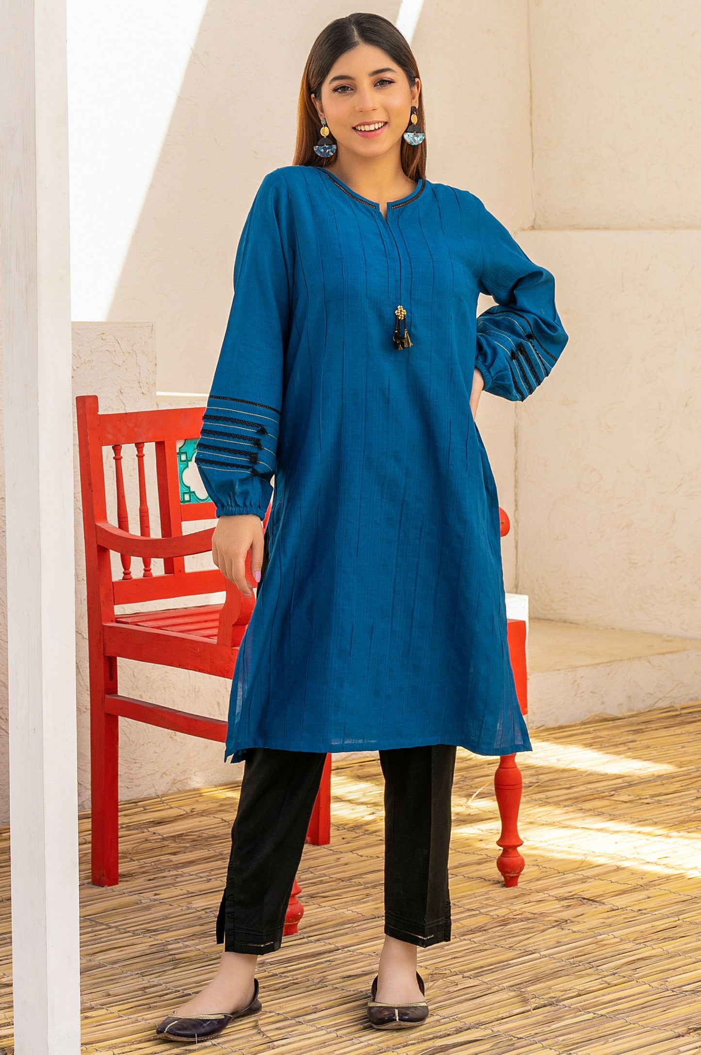 Stitched 1 Piece Dyed Doria Shirt