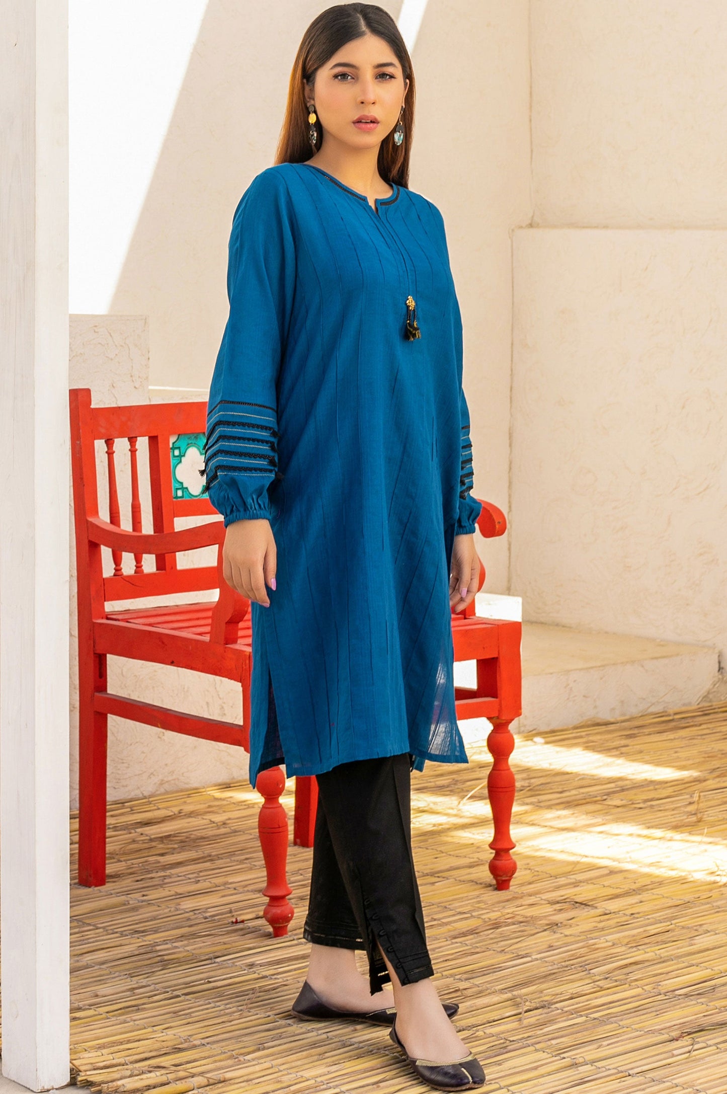 Stitched 1 Piece Dyed Doria Shirt