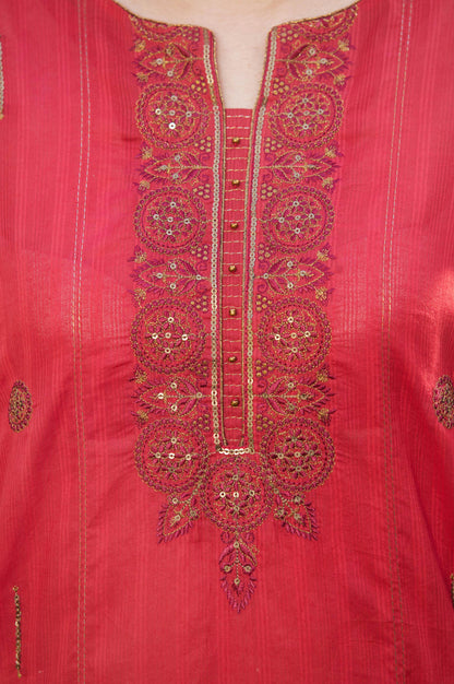 Stitched 1 Piece Embroidered Doria Lawn Top