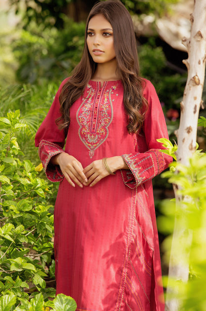 Stitched 1 Piece Embroidered Chikan Tarkashi Top