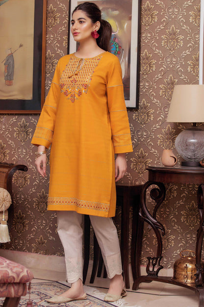 Stitched 1 Piece Embroidered Needle Chikan Top