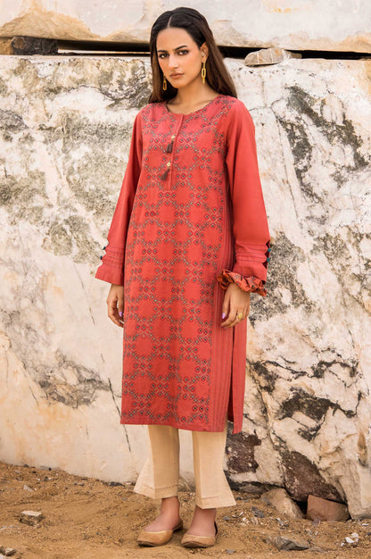 Stitched 1 Piece Embroidered Cambric Top