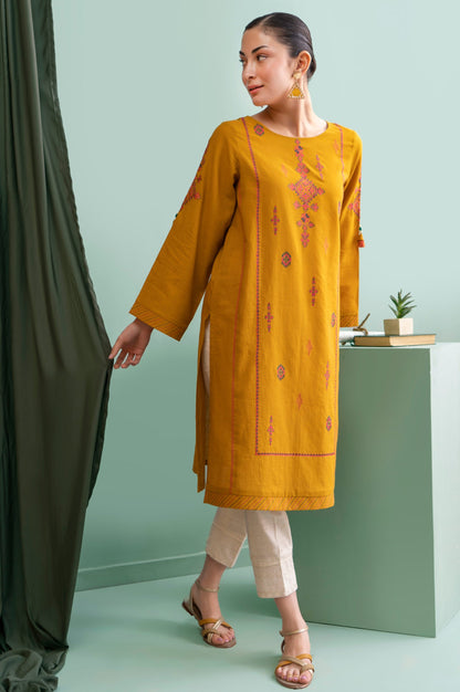 Stitched 1 Piece Embroidered Doria Shirt