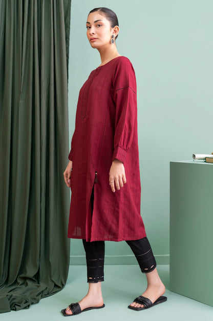 Stitched 1 Piece Embellished Doria Lawn Shirt