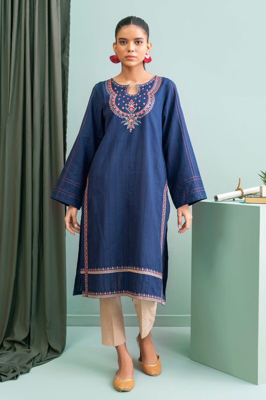 Stitched 1 Piece Embroidered Doria Shirt