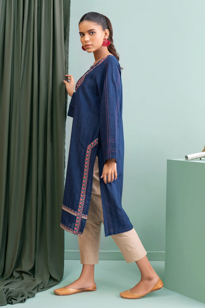 Stitched 1 Piece Embroidered Doria Shirt