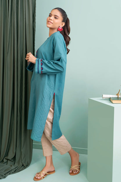 Stitched 1 Piece Embellished Doria Shirt