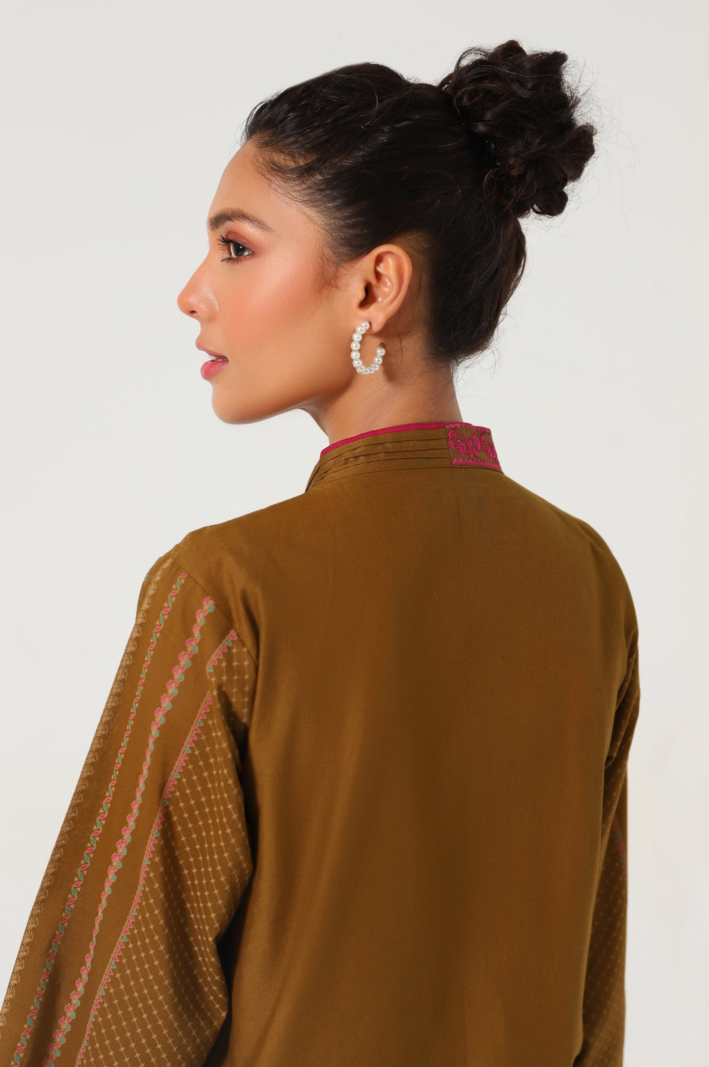 Stitched 1 Piece Embroidered Screen Print Shirt