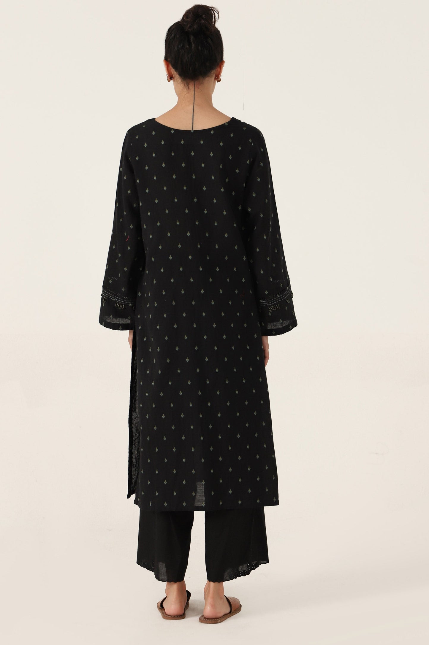 Stitched 1 Piece Stylized Jacquard Shirt