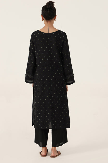 Stitched 1 Piece Stylized Jacquard Shirt