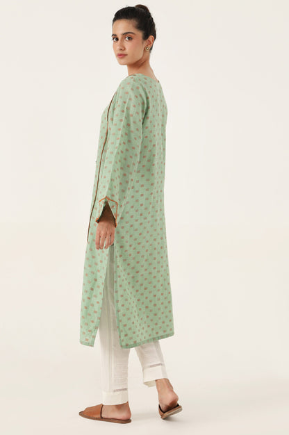 Stitched 1 Piece Stylized Jacquard Shirt