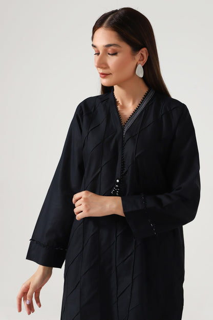 Stitched 1 Piece Stylized Cambric Shirt