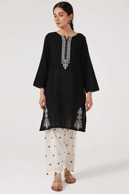 Stitched 1 Piece Embroidered Doria Shirt