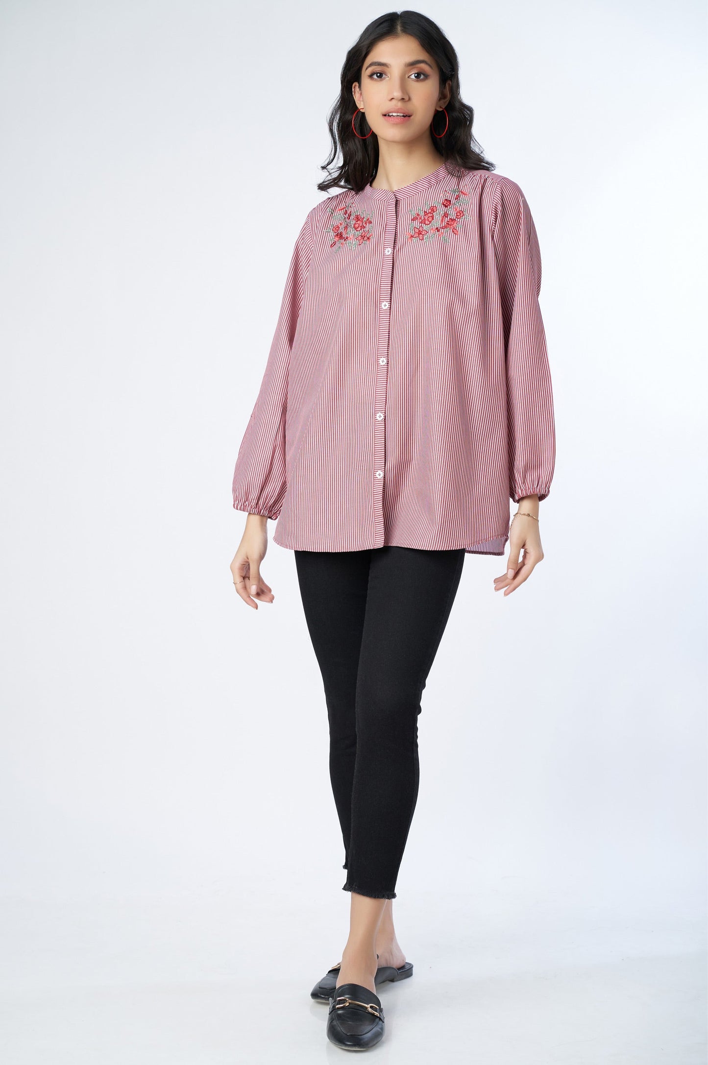 Stitched 1 piece Yarn dyed Top