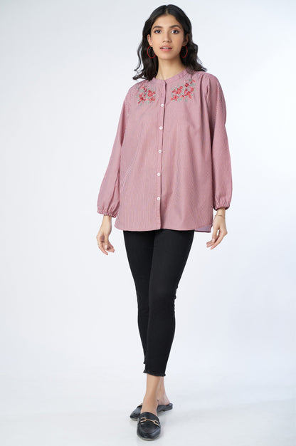 Stitched 1 piece Yarn dyed Top