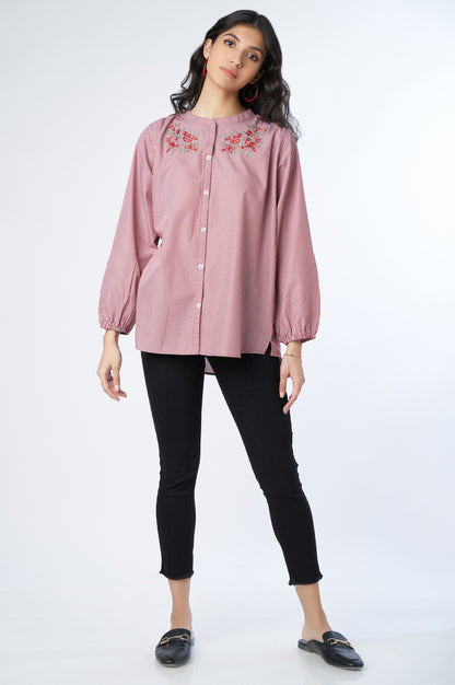 Stitched 1 piece Yarn dyed Top