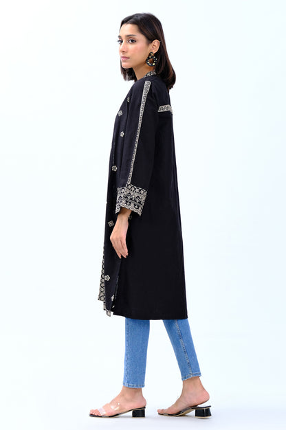Stitched 1 Piece Embroidered Khaddar Jacket
