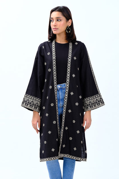 Stitched 1 Piece Embroidered Khaddar Jacket