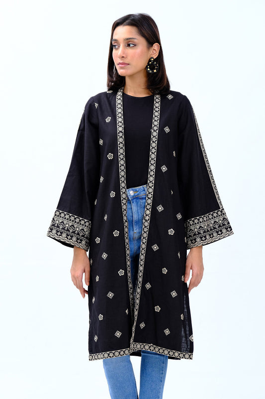 Stitched 1 Piece Embroidered Khaddar Jacket