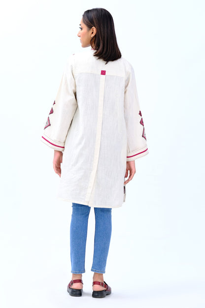 Stitched 1 Piece Embroidered Khaddar Jacket