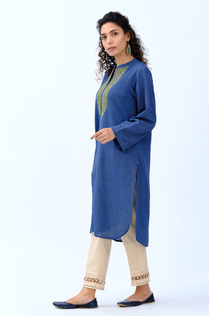 Stitched 1 Piece Embroidered karandi Shirt
