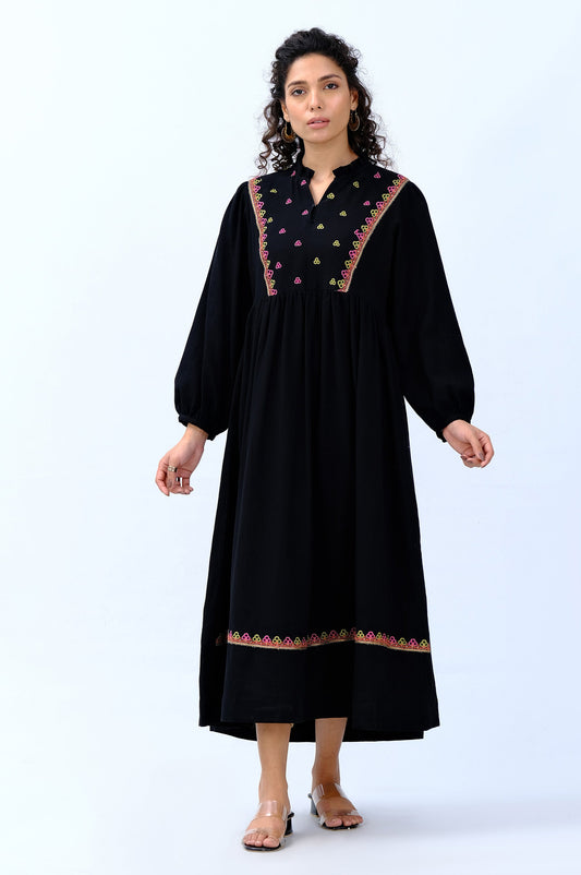 Stitched 1 Piece Embroidered cottel Shirt