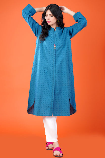 Stitched 1 Piece Brochia Jacquard Outfit