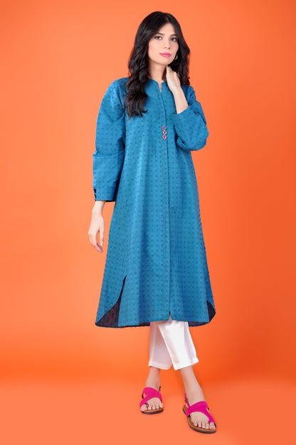 Stitched 1 Piece Brochia Jacquard Outfit