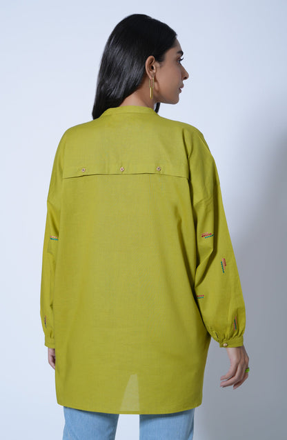 Stitched 1 Piece Cambric Top